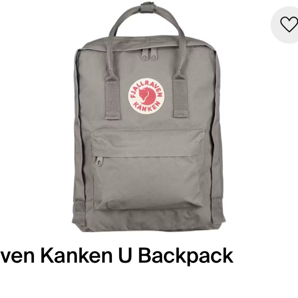 🛑 “Sold”Fjallraven Kanken fog u Mini Backpack